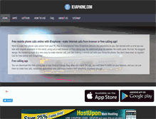 Tablet Screenshot of ievaphone.com